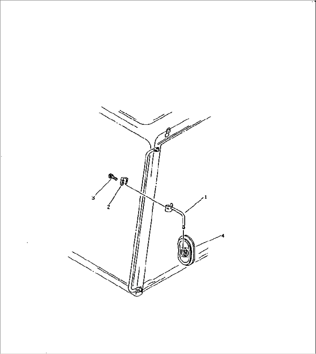 REAR VIEW MIRROR¤ L.H. (KSP SPEC.)