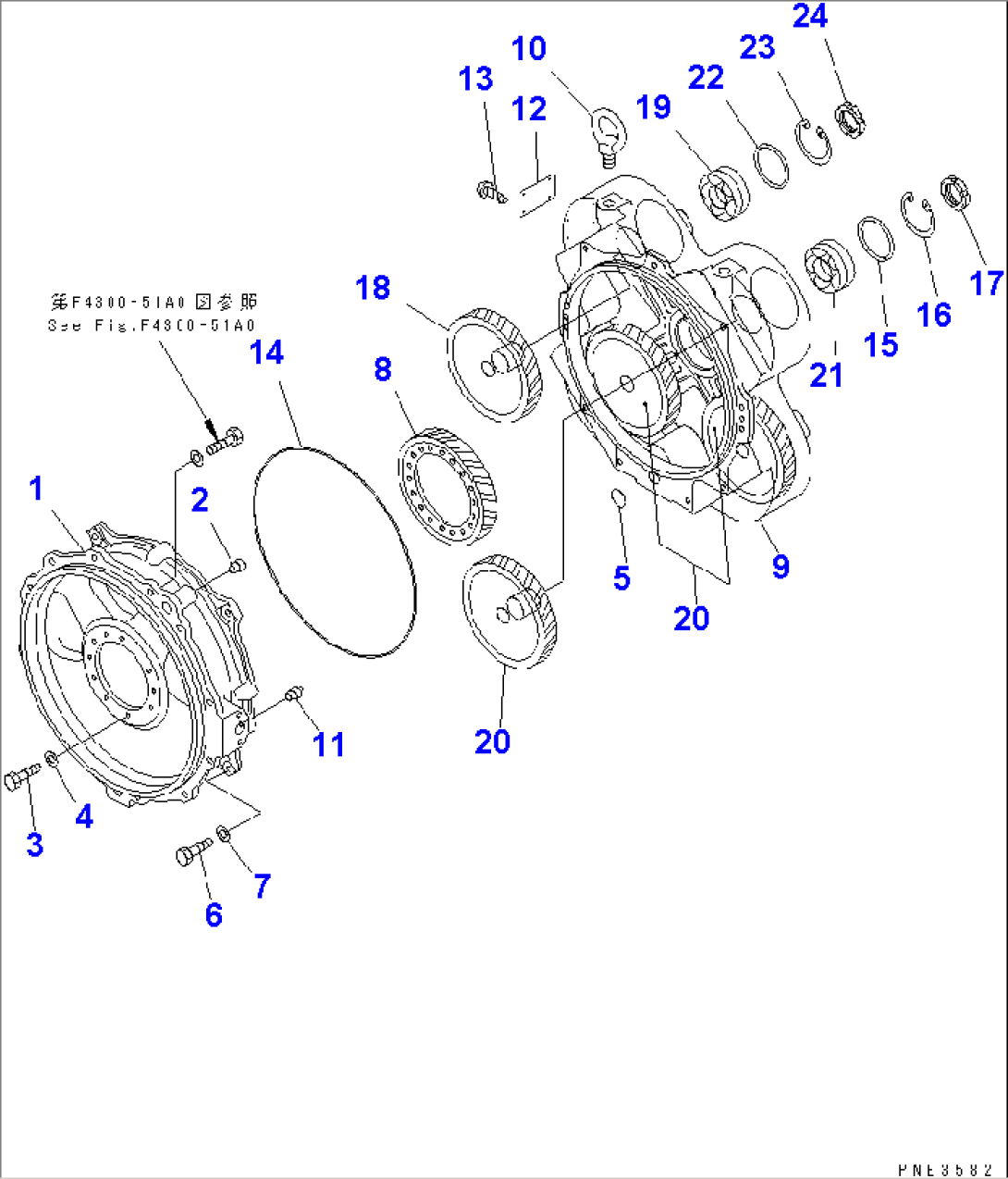 TORQUE CONVERTER CASE