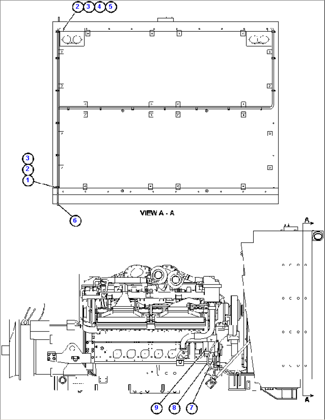 ENGINE ELECTRICAL - RIGHT SIDE