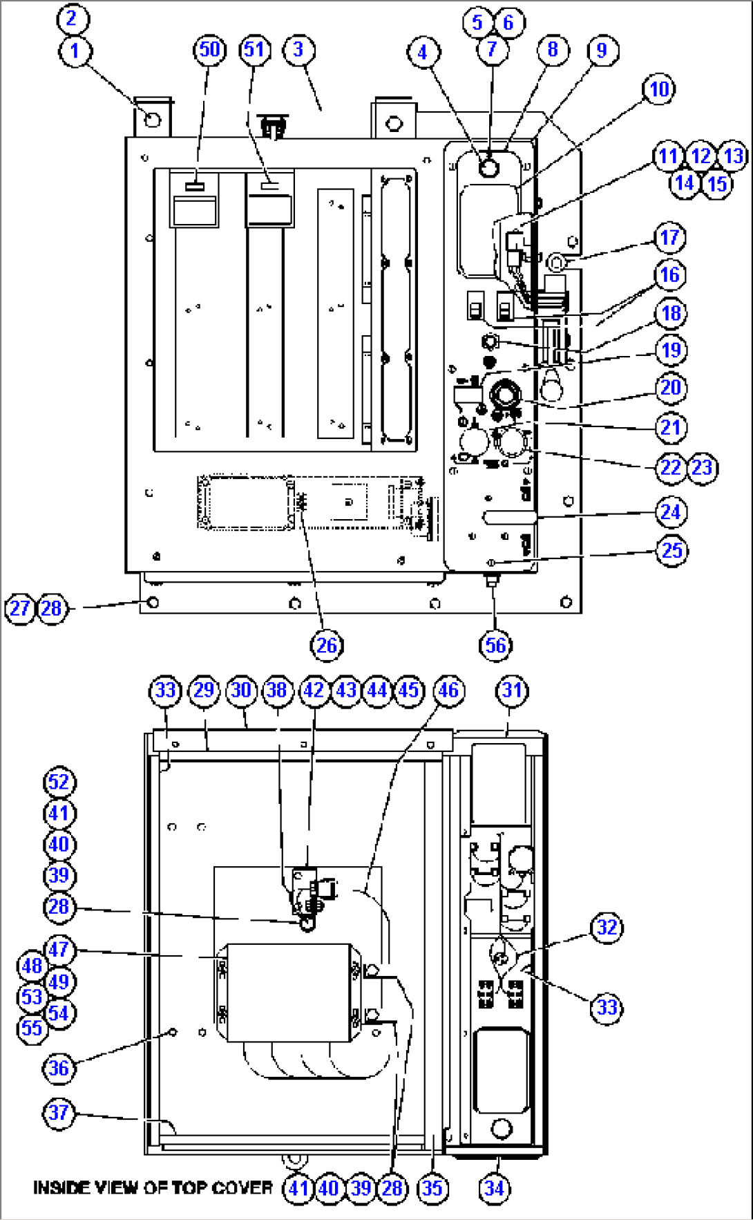 CAB INTERFACE COMPARTMENT
