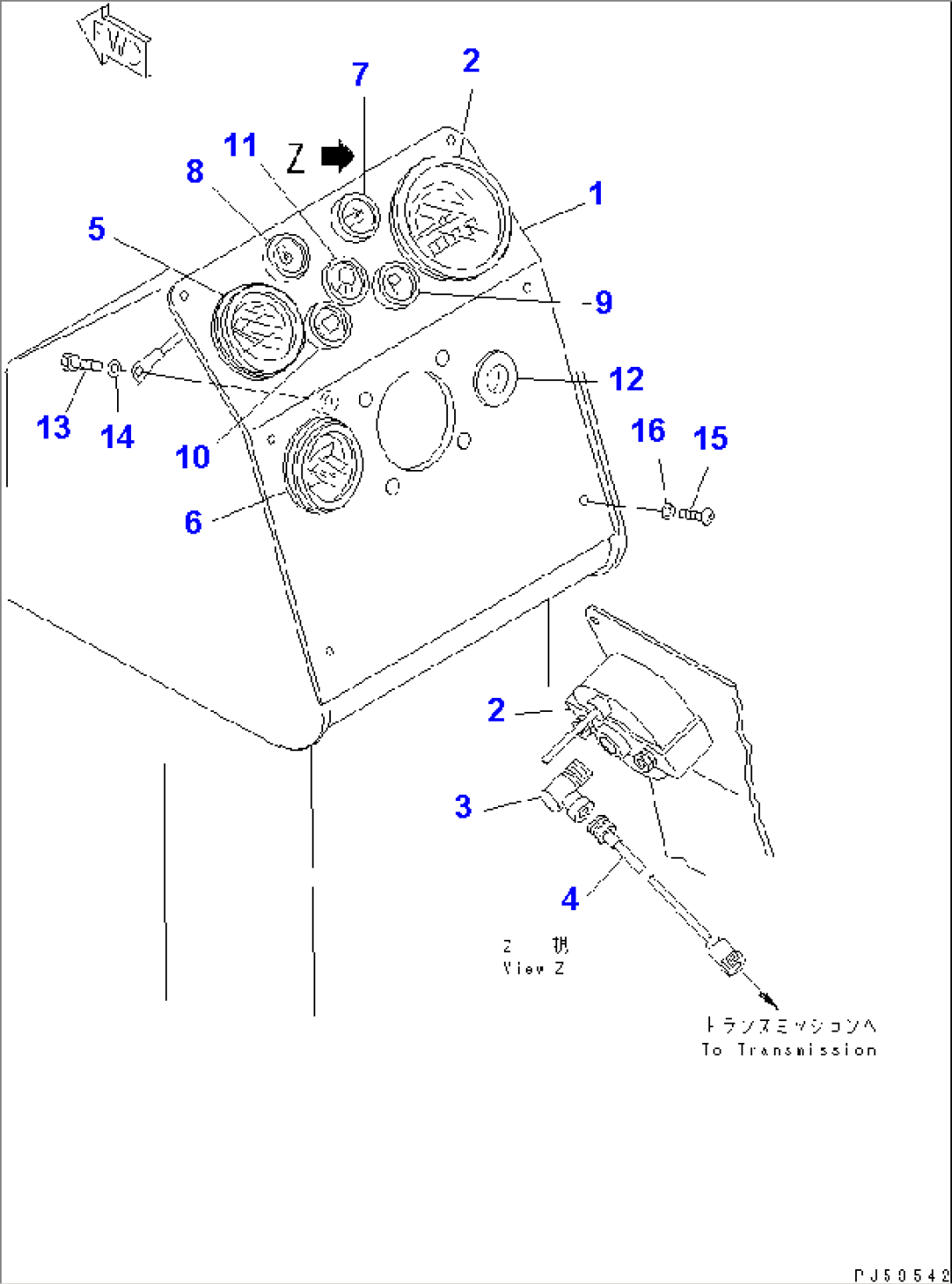 MONITOR PANEL(#6591-)