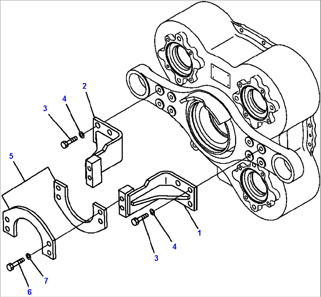 M3820-02A0 FRONT DRIVE SHAFT GUARD