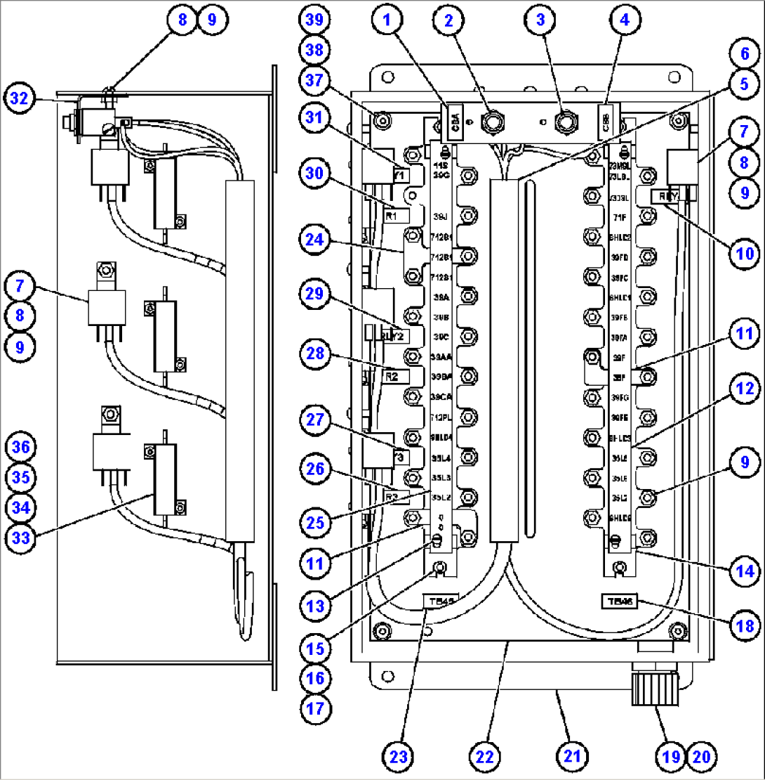 JUNCTION BOX ASSEMBLY - PLM III (EG7505)