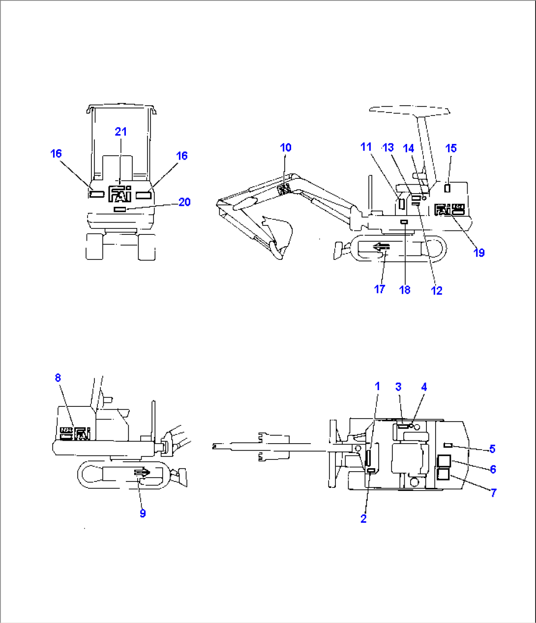 MARKS AND PLATES: 1st PART (ITALIAN)