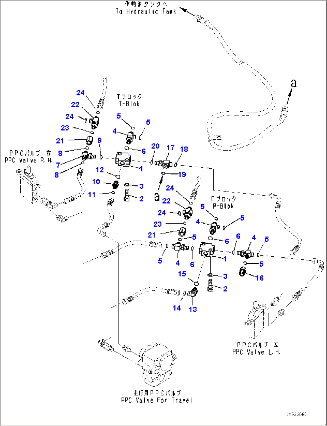 Floor Frame, Floor, P, T Block (#30001-)