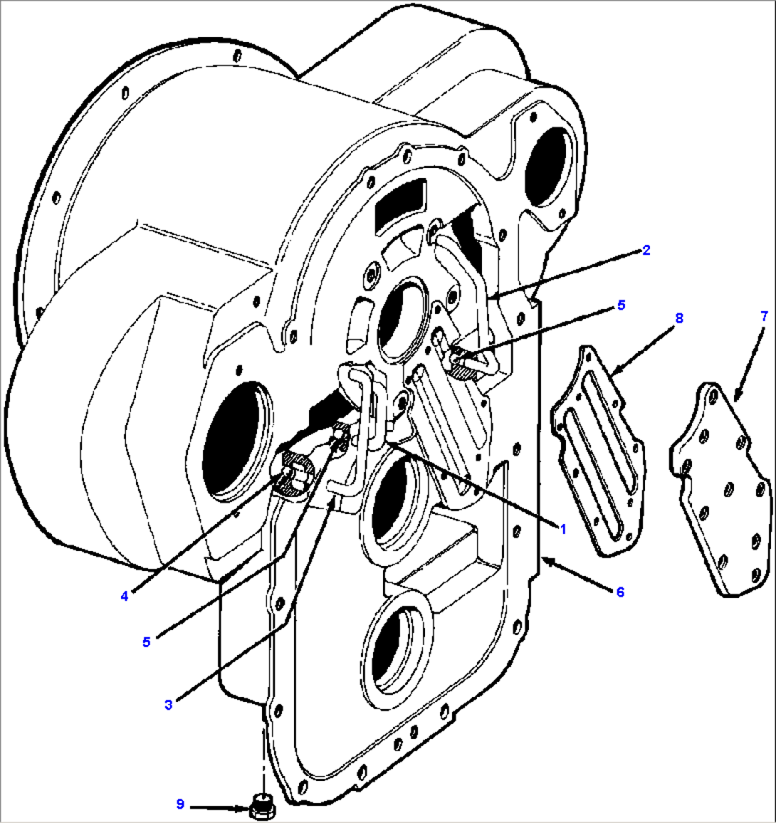 TRANSMISSION TORQUE CONVERTER HOUSING