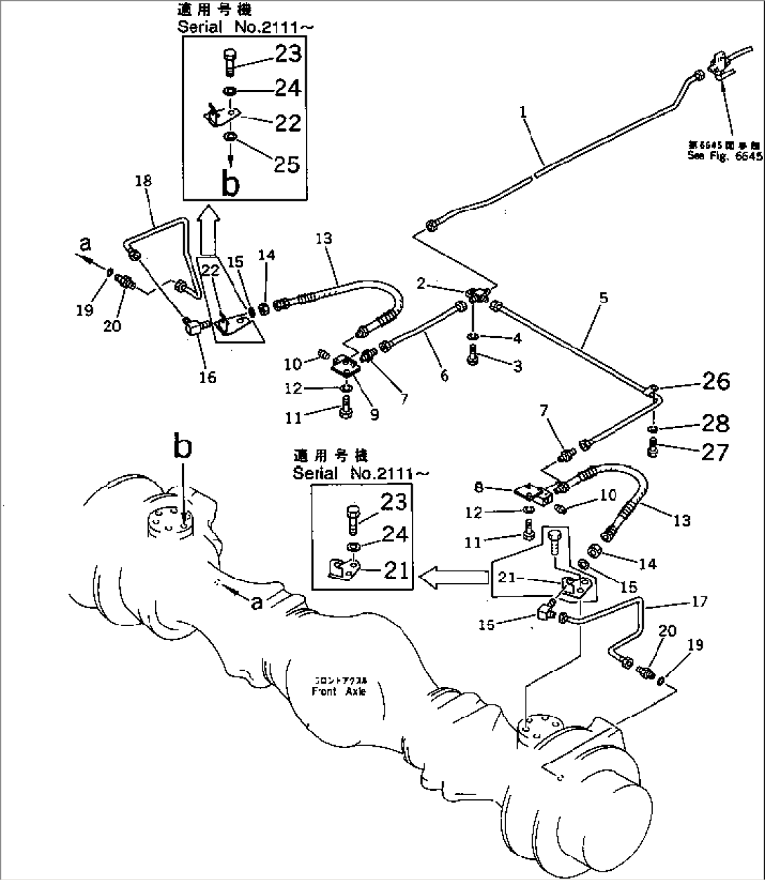 BRAKE PEDAL AND PIPING (4/4)