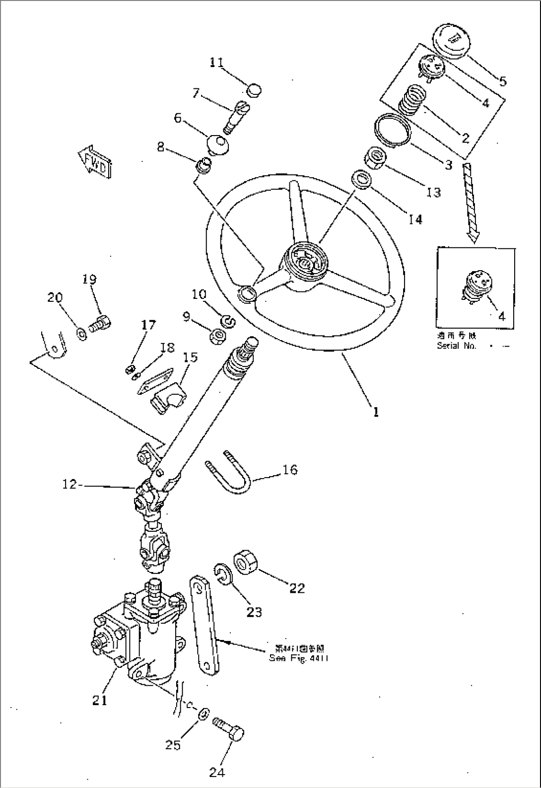 STEERING WHEEL(#10001-19999)