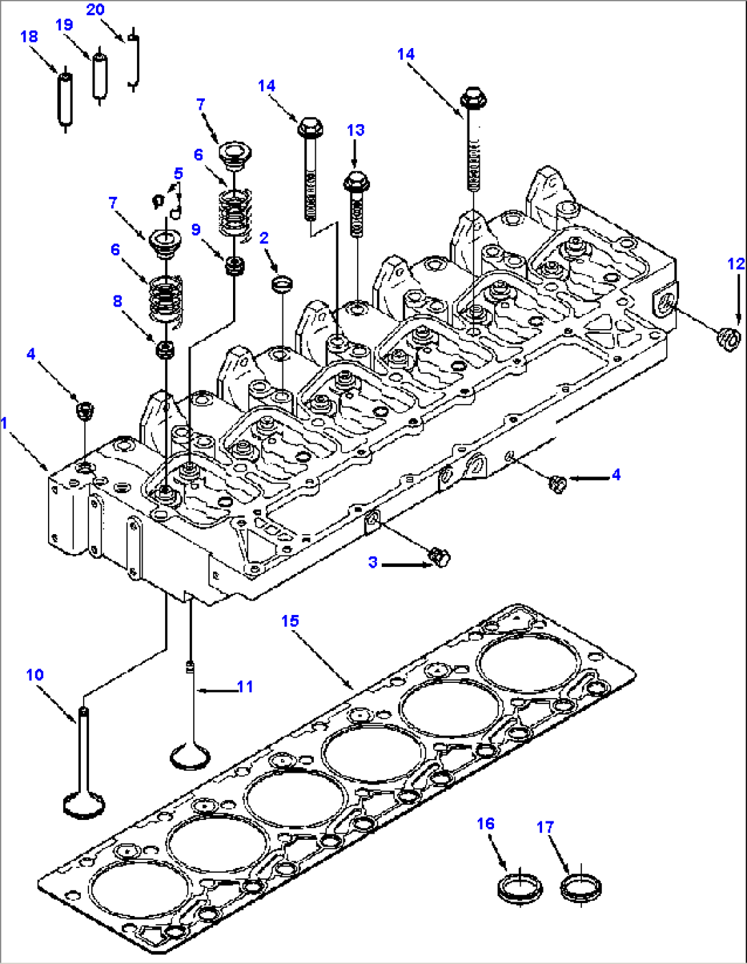 CYLINDER HEAD - 91 SERIES