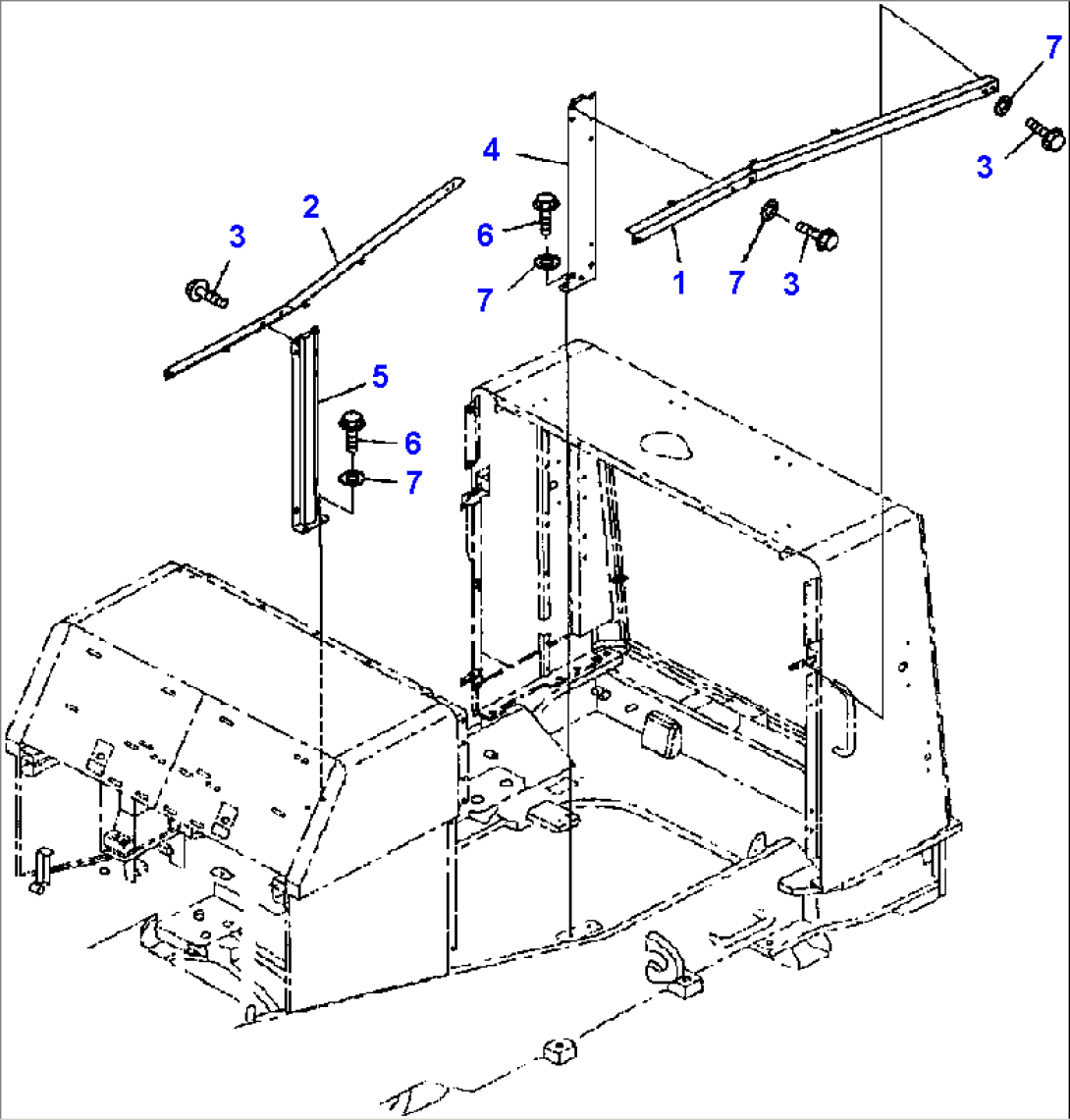 M4110-05A1 HOOD SUPPORT (2/2)