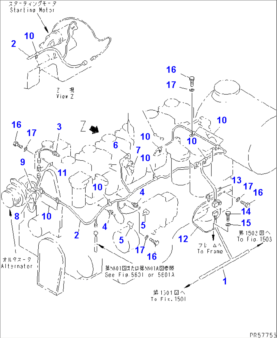 ELECTRICAL SYSTEM (ENGINE SENSOR LINE)