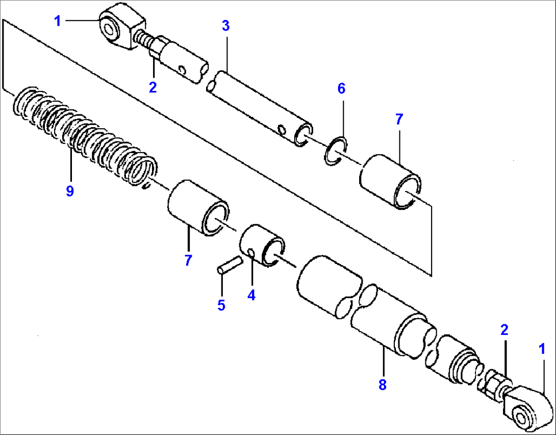 GOVERNOR CONTROL TUBE SPRING