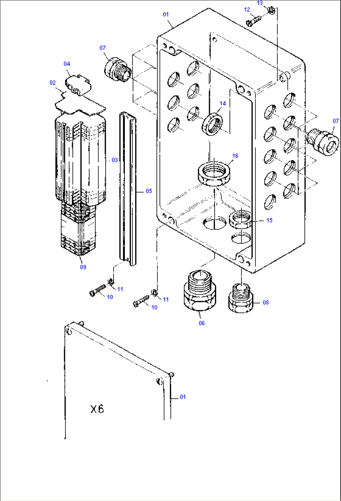 Junction Box on Control Blocks