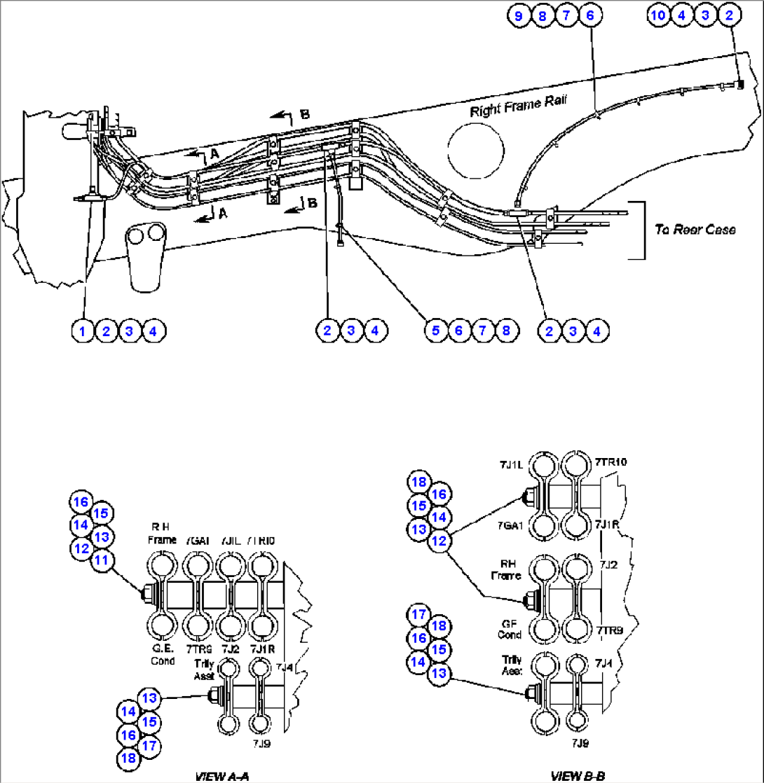FRAME WIRING - TROLLEY