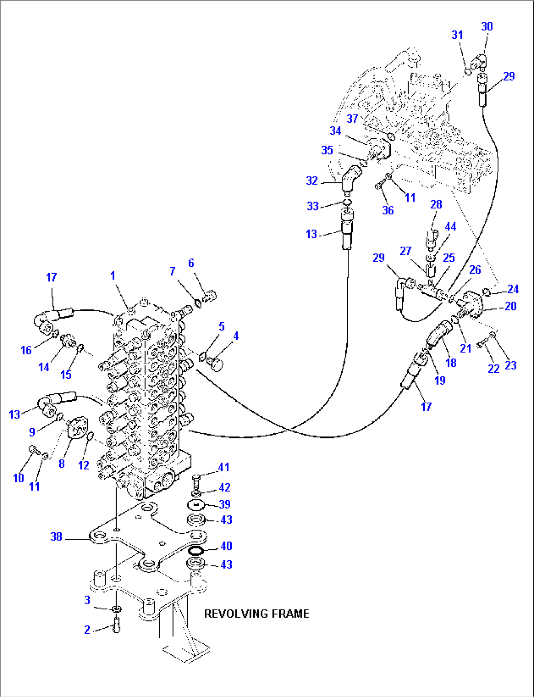HYDRAULIC PIPING (DELIVERY LINE)