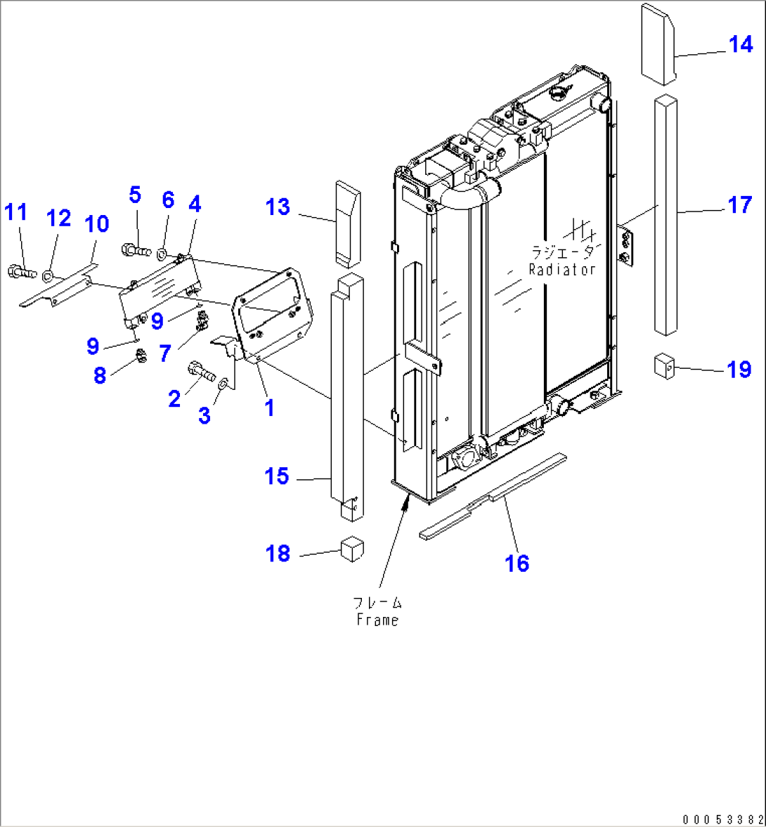 COOLING SYSTEM (FUEL COOLER)(#2001-2500)