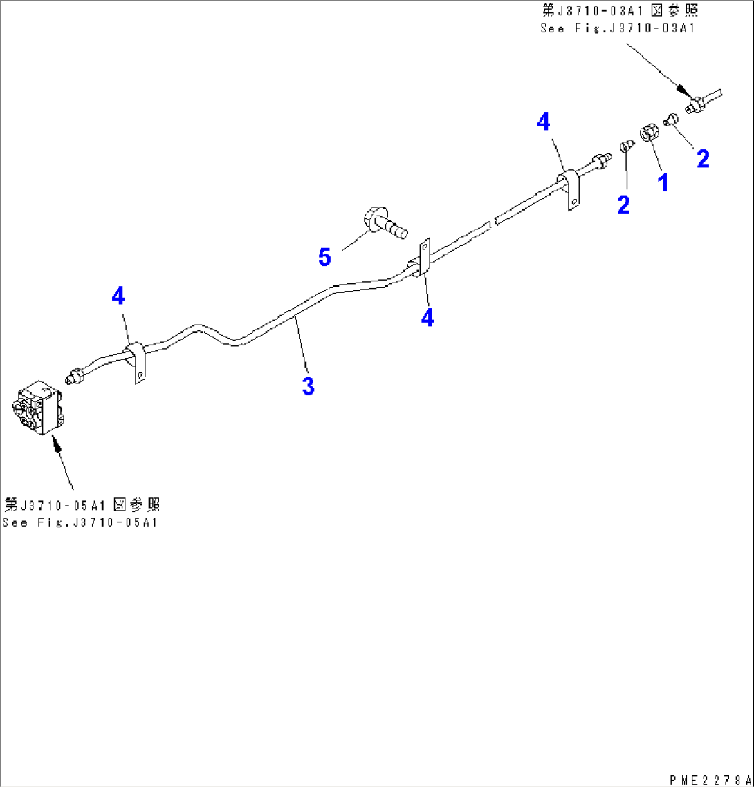 LUBRICATING PIPING (PUMP PIPING) (4/4)