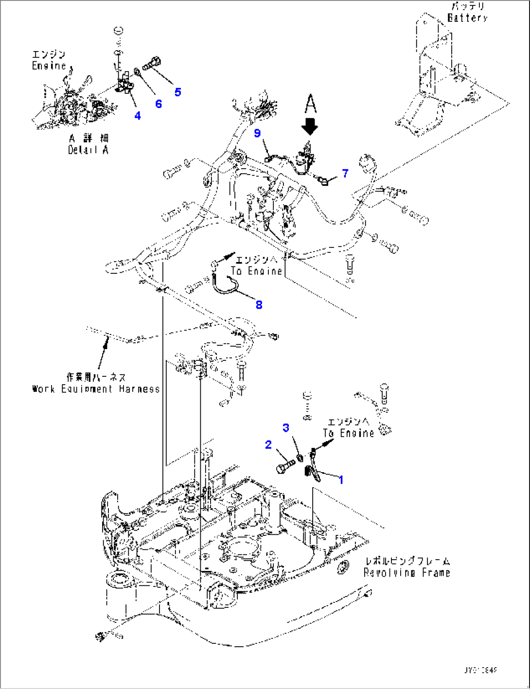 Engine, Wiring Harness (#20465-22000)
