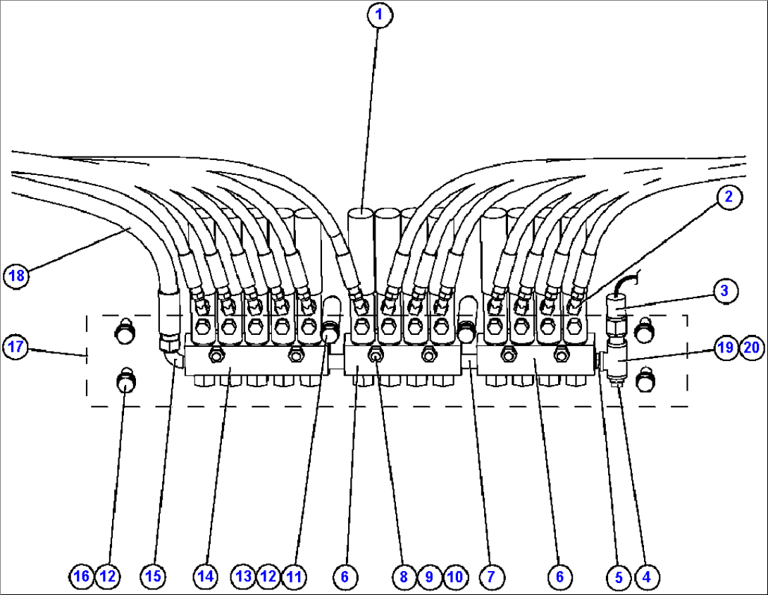 AUTOMATIC LUBRICATION - REAR AXLE INJECTORS