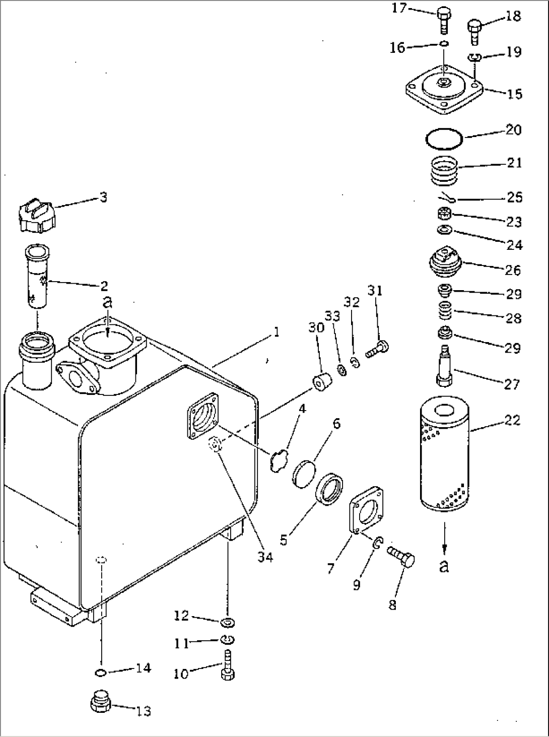 HYDRAULIC TANK