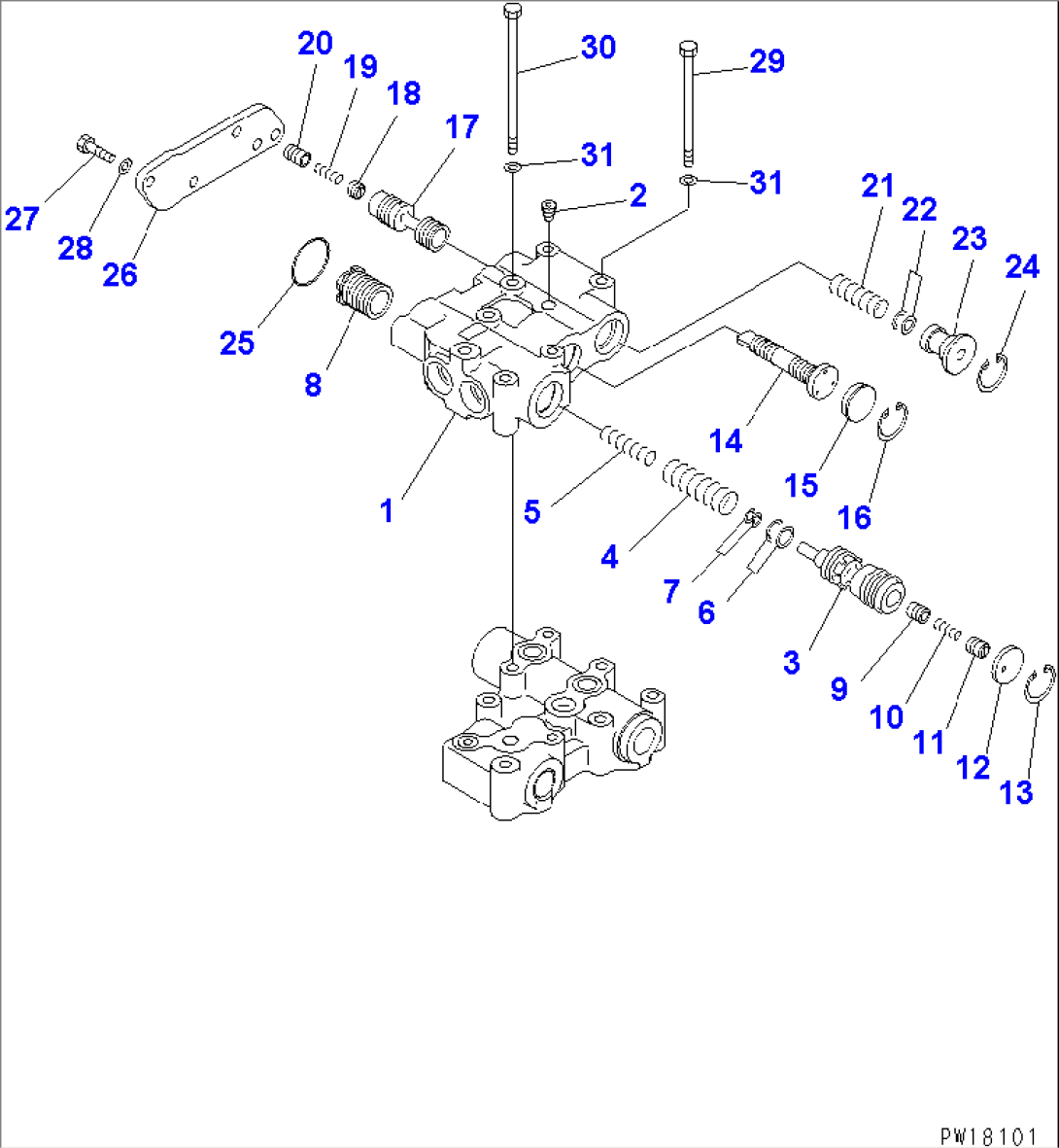 TRANSMISSION VALVE (2/2) (COLD WEATHER (B) SPEC.)