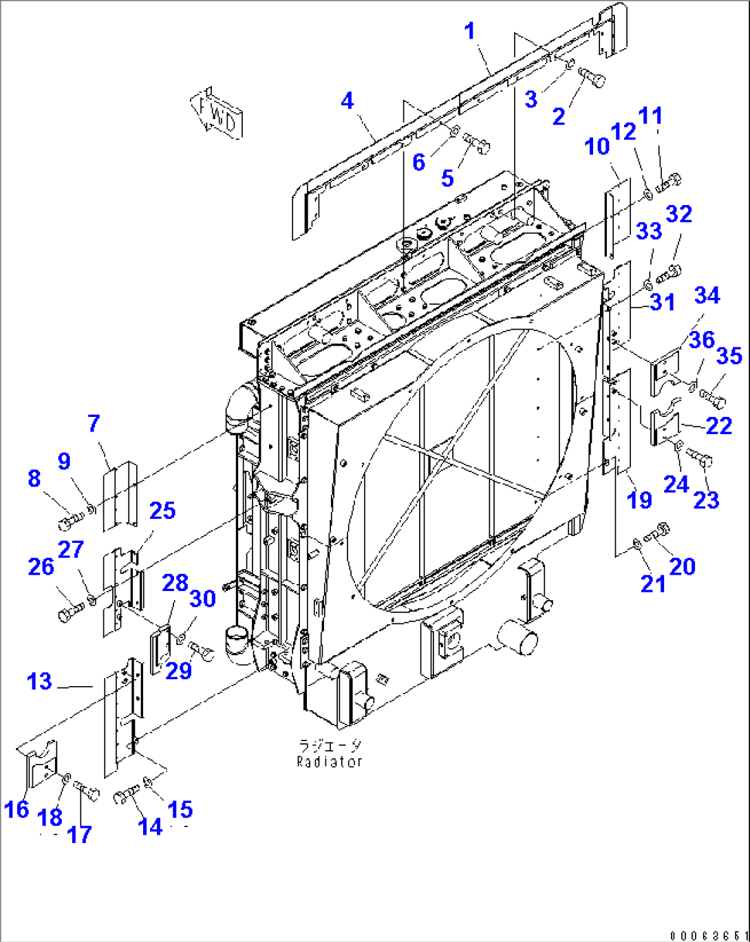 RADIATOR (BUFFLE)