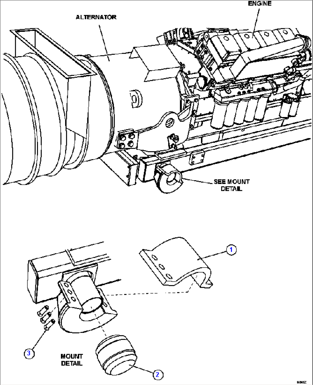 SUB-FRAME SIDE MOUNTS