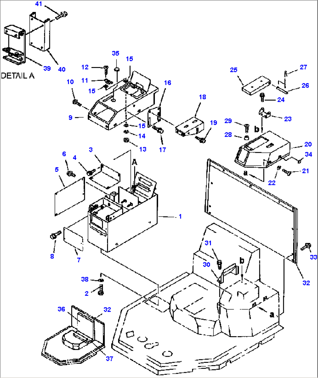 FIG NO. 5121 CONSOLE BOX MACHINES WITH AIR CONDITIONER OR HEATER