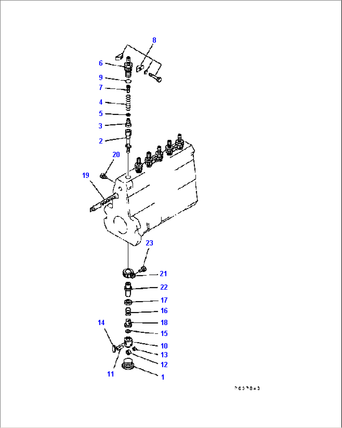 FUEL INJECTION PUMP (2/2) (INNER PARTS)