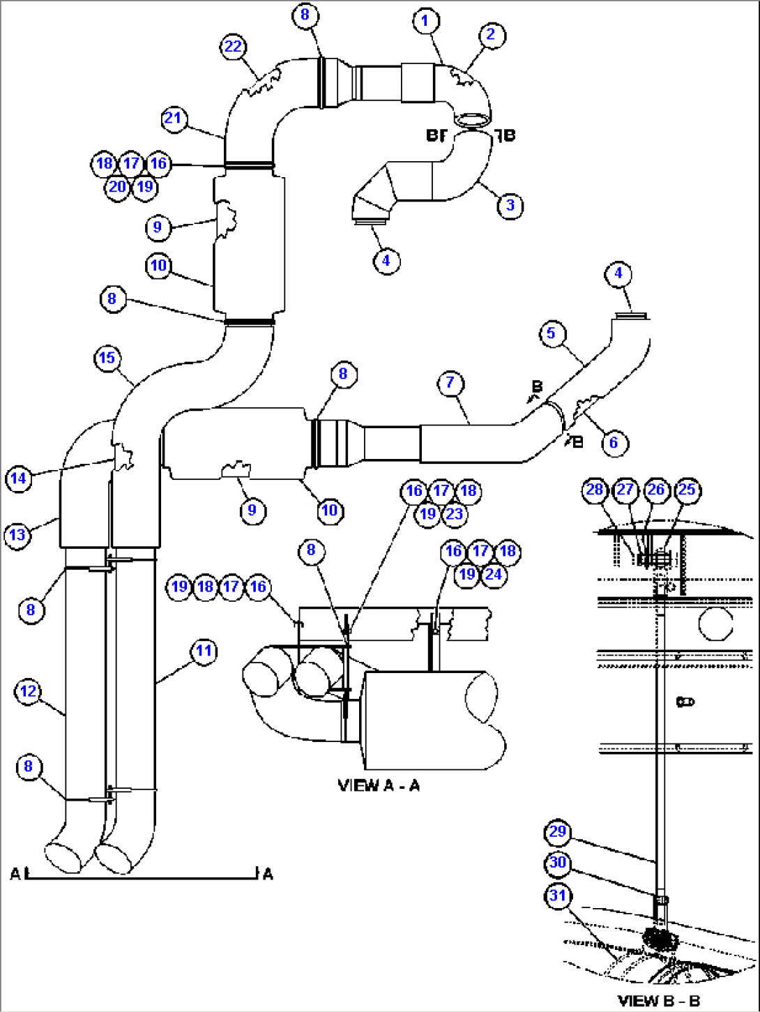 EXHAUST PIPING