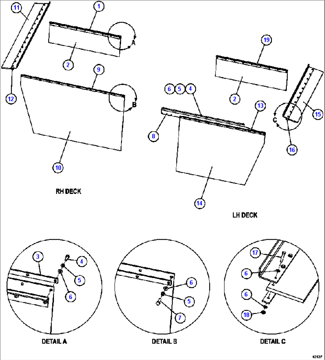 DECK MUD FLAPS INSTALLATION