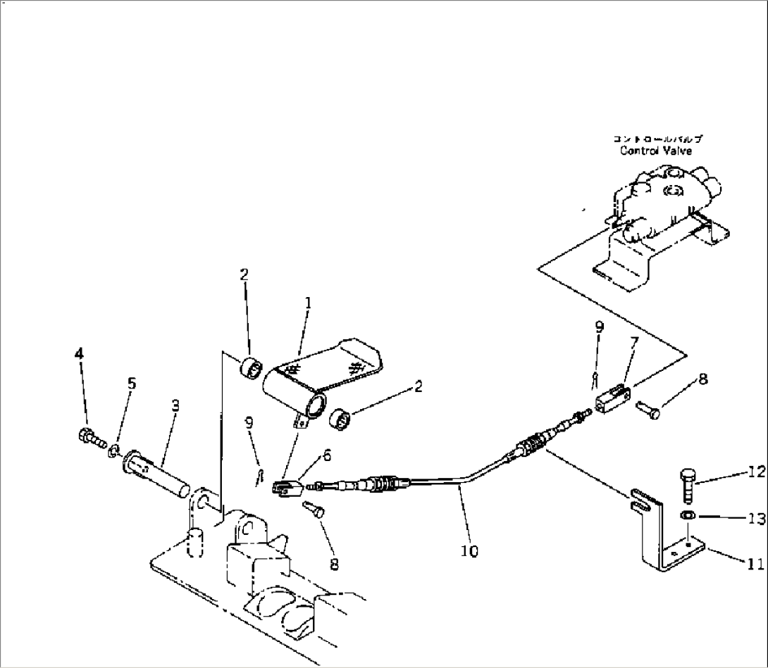 CONTROL PEDAL (FOR BREAKER SPEC.)