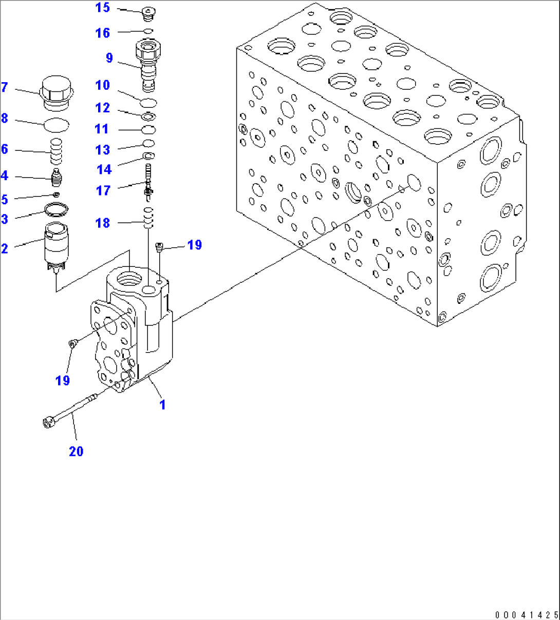 MAIN VALVE (1-ACTUATOR) (19/19)