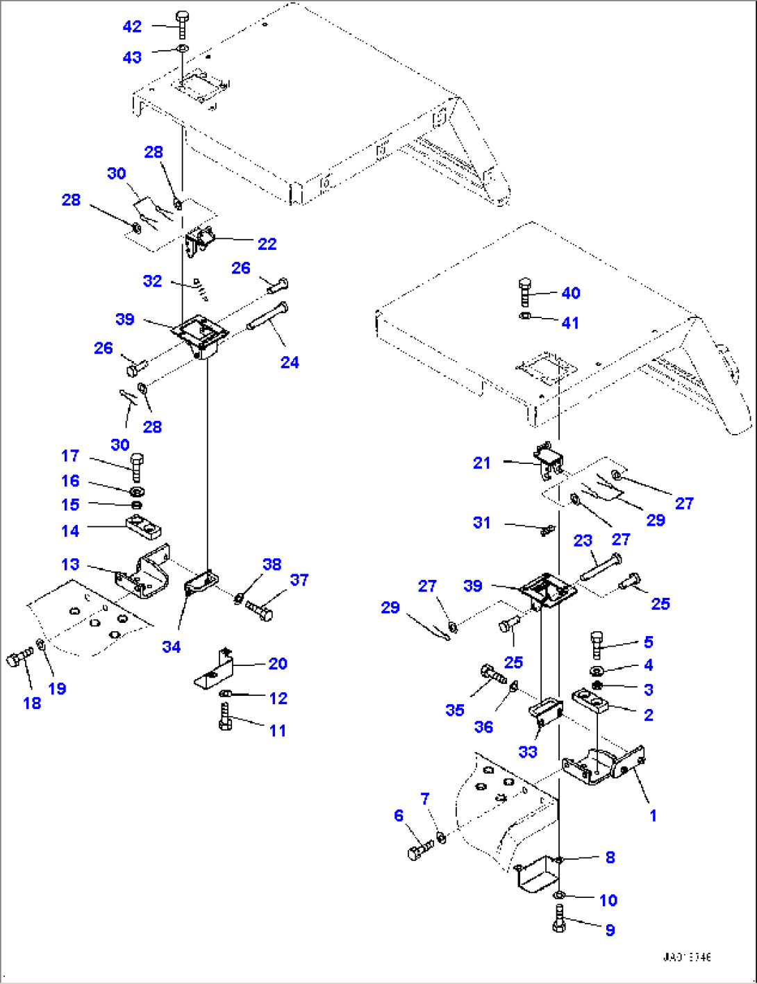 Rear Fender, Related Parts (#75053-77716)