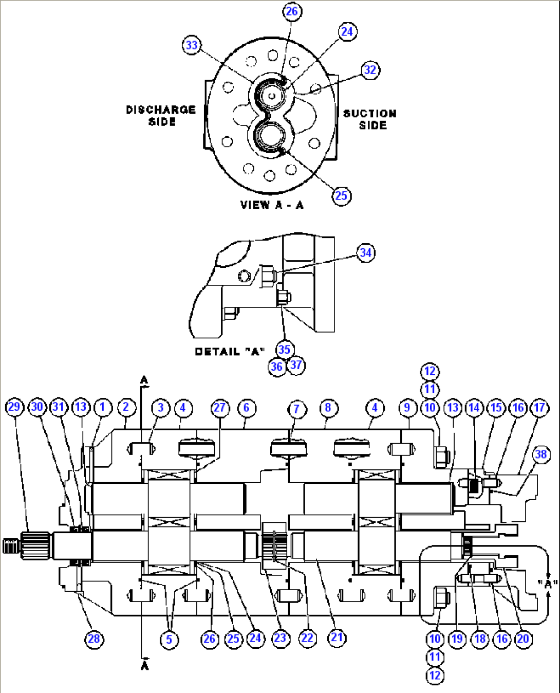 HOIST PUMP ASSEMBLY (PB9008)