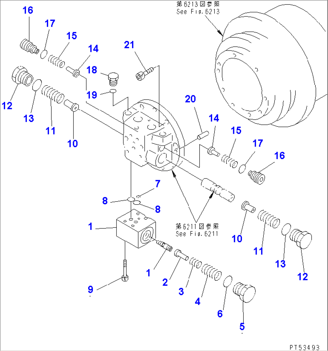 TRAVEL MOTOR (2/3)