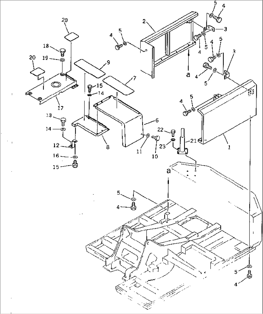 MACHINERY COMPARTMENT (1/3) (REGULATION OF SWEDEN)