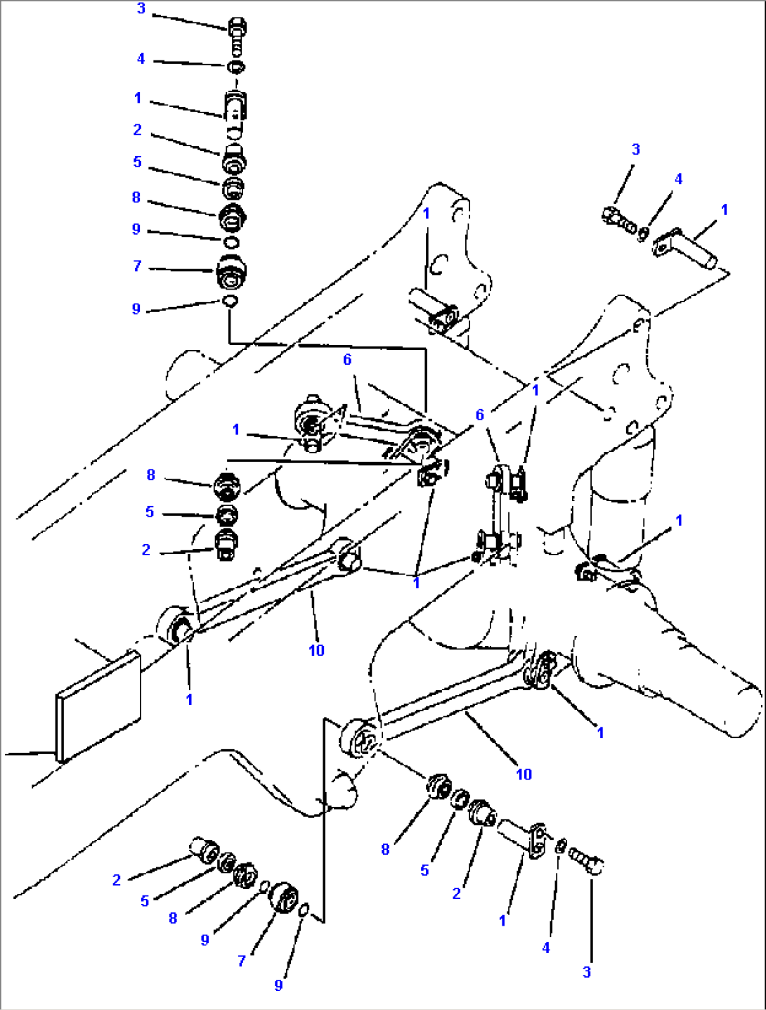 REAR AXLE SUPPORT