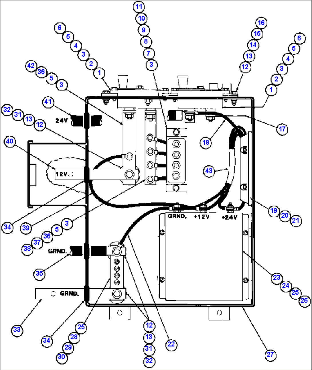 BATTERY EQUALIZER BOX ASSM (EB3108)