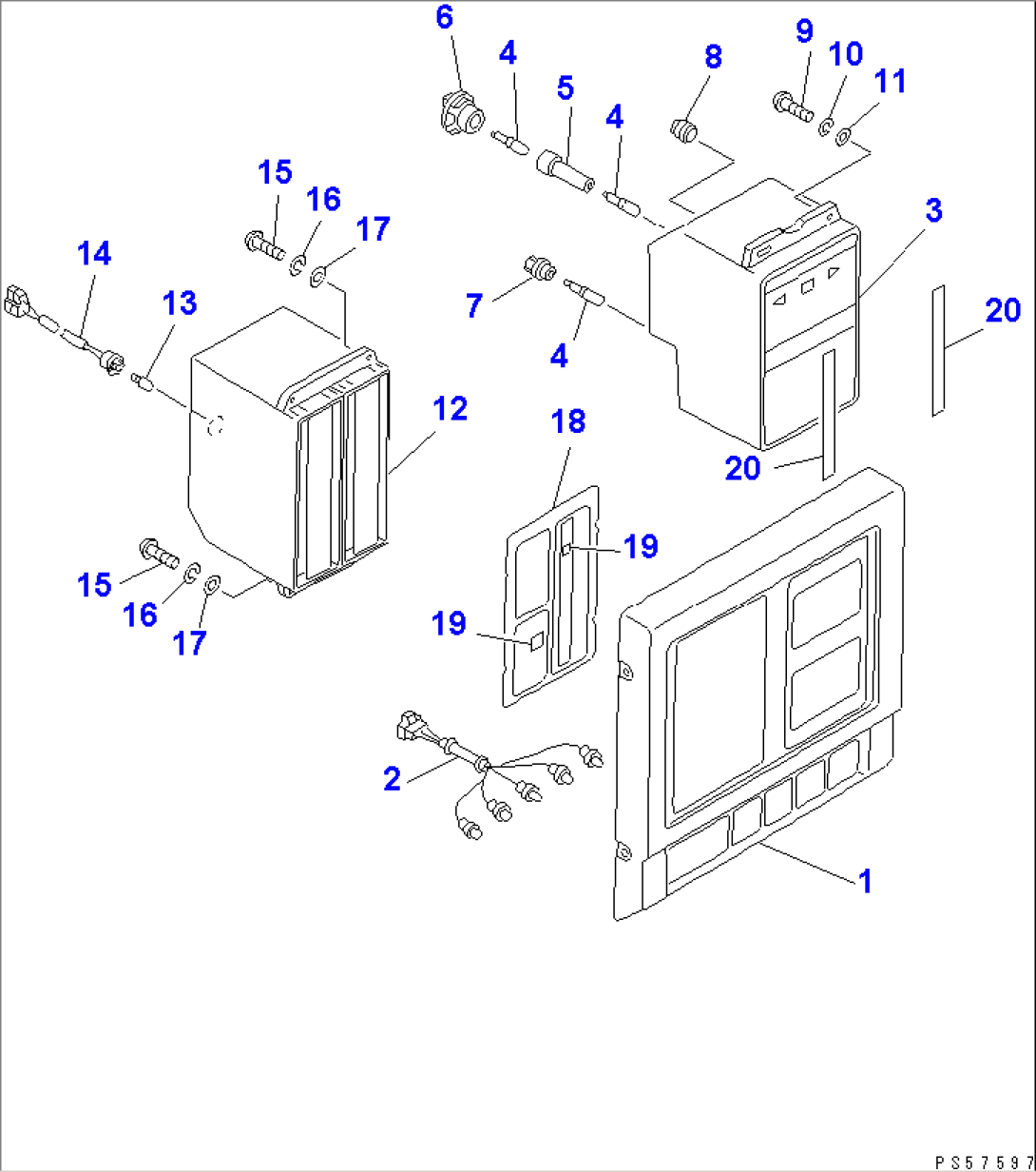 MONITOR PANEL(#1701-)