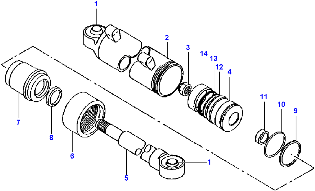 FIG. H5200-01A1 LEANING WHEEL CYLINDER