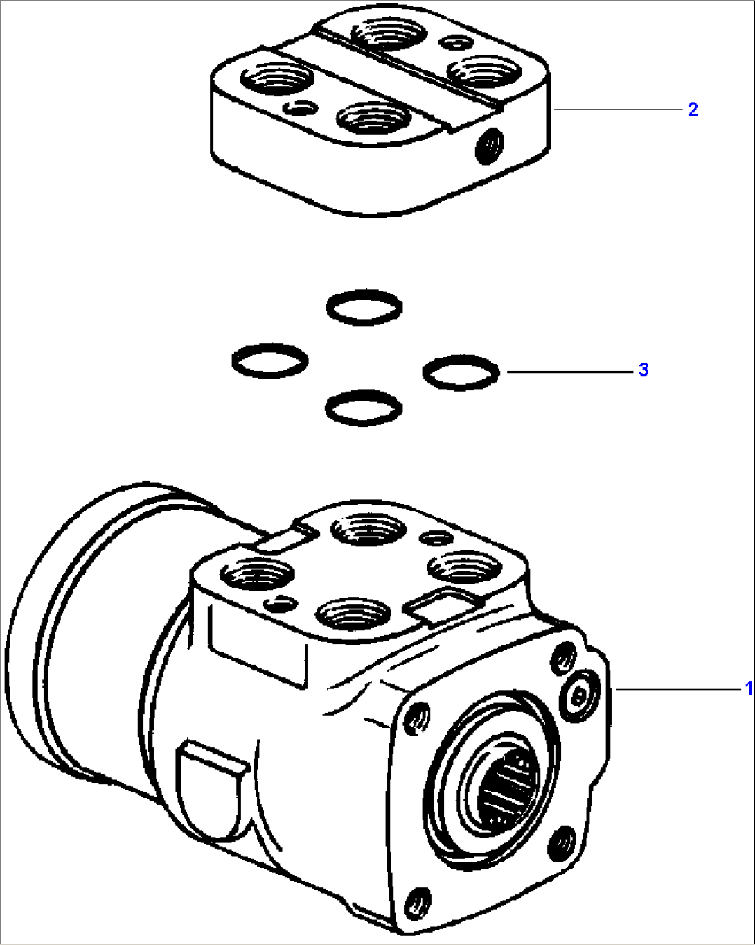 FIG NO. 4111A STEERING VALVE EATON