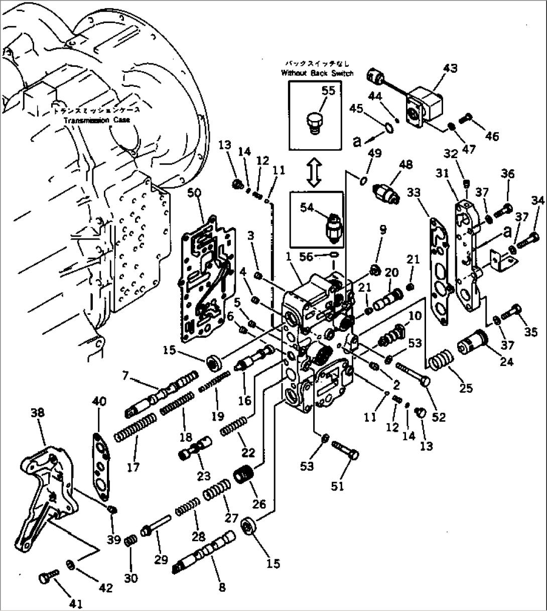 TRANSMISSION CONTROL VALVE (1/2)