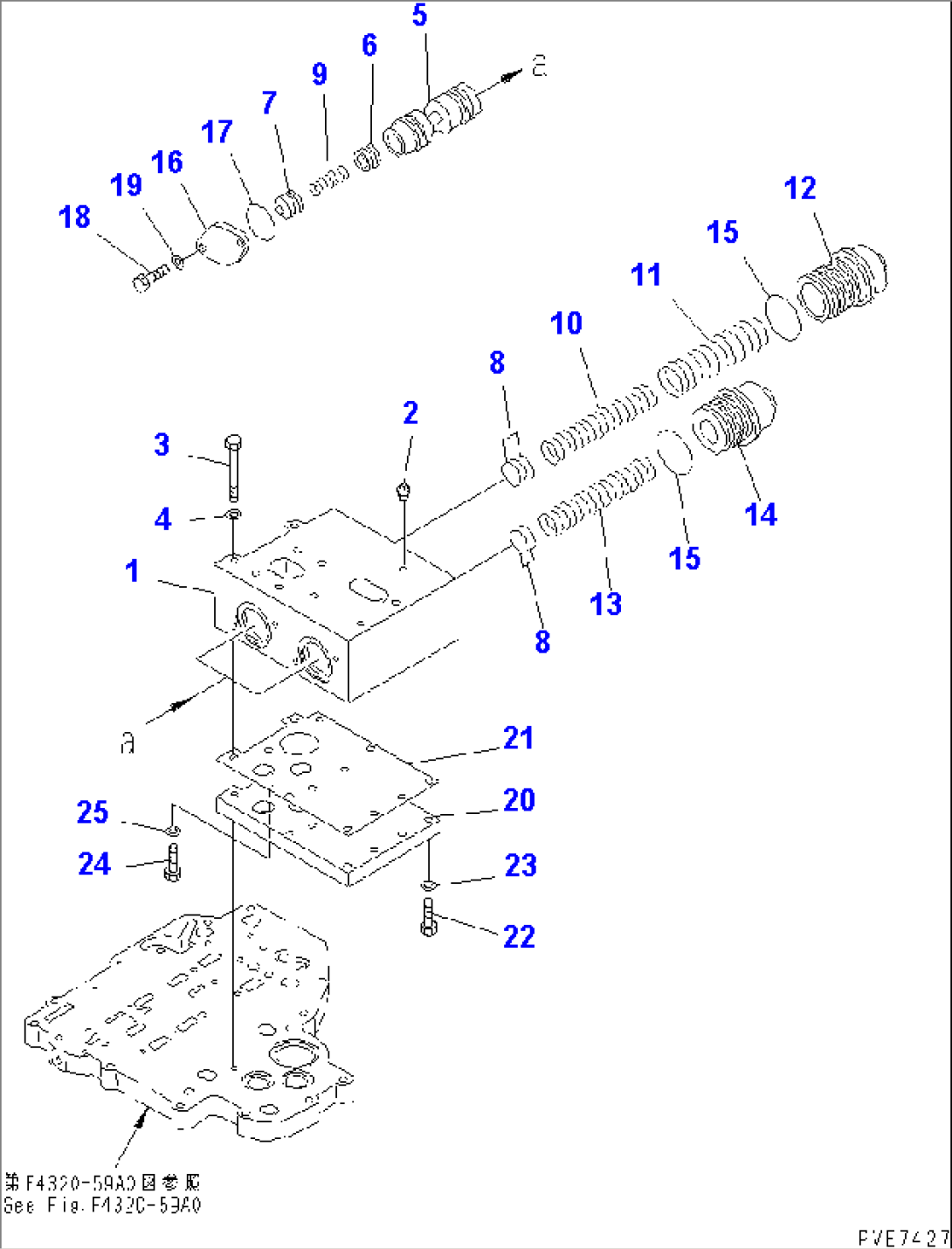 TRANSMISSION CONTROL VALVE (2/5)