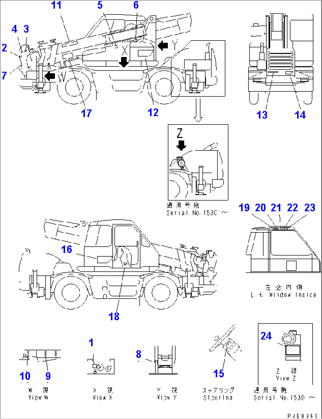 MARKS AND PLATES (2/2) (4.9 TON¤ 10 TON)