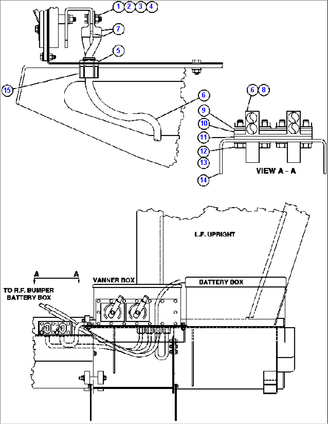 REMOTE BATTERY CHARGING RECEPTACLE (EF7311)