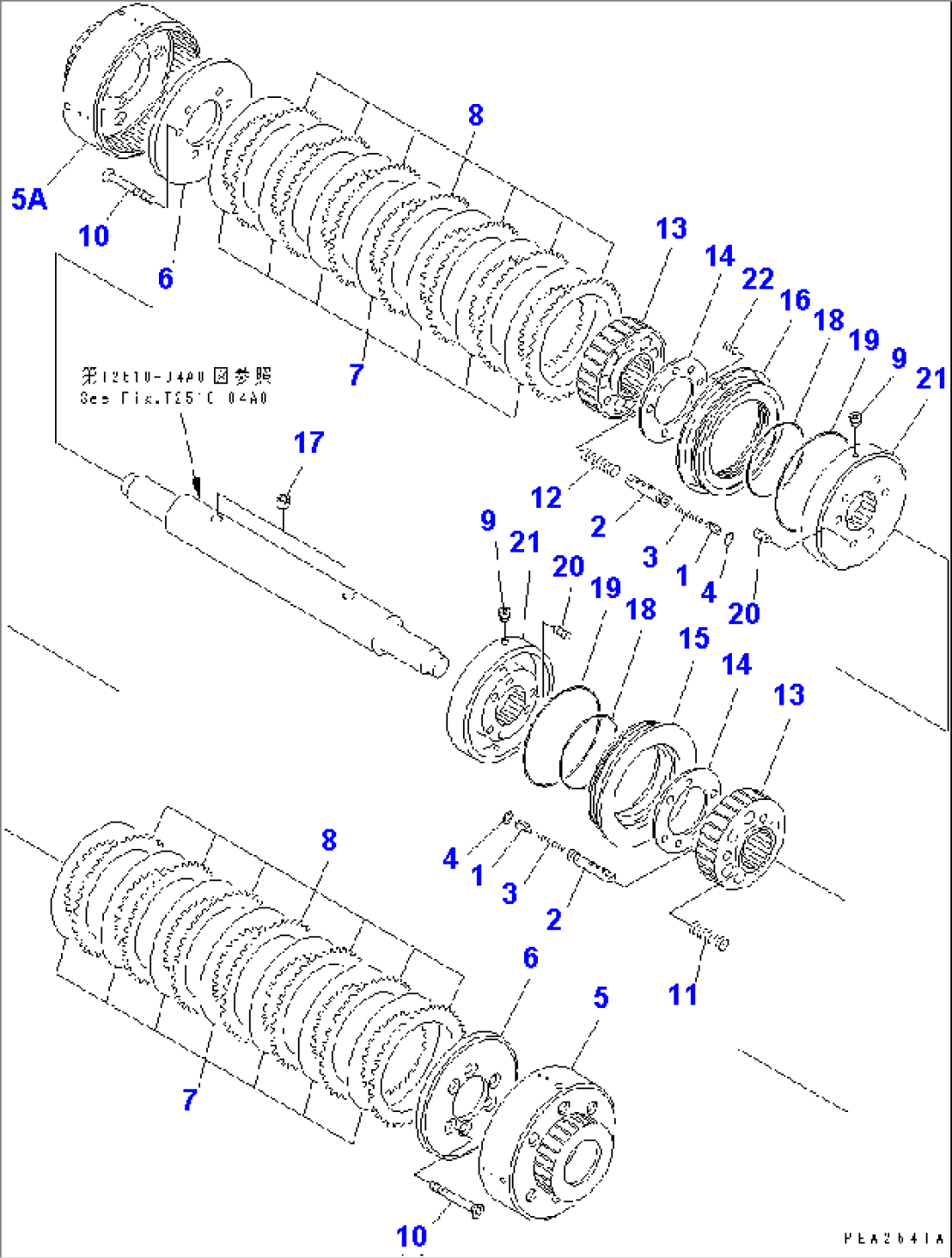 TOWING WINCH (CLUTCH)(#3001-)