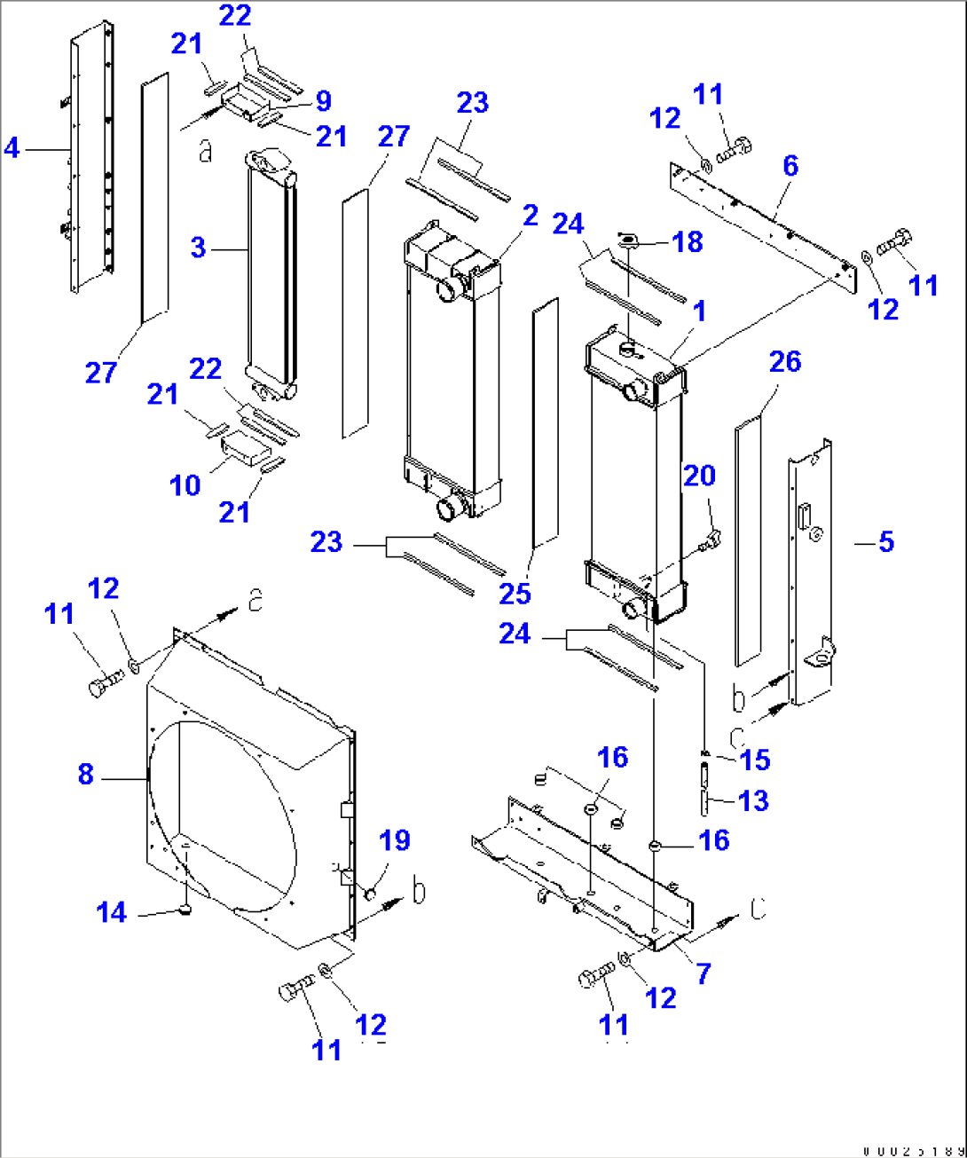 RADIATOR(#6001-)