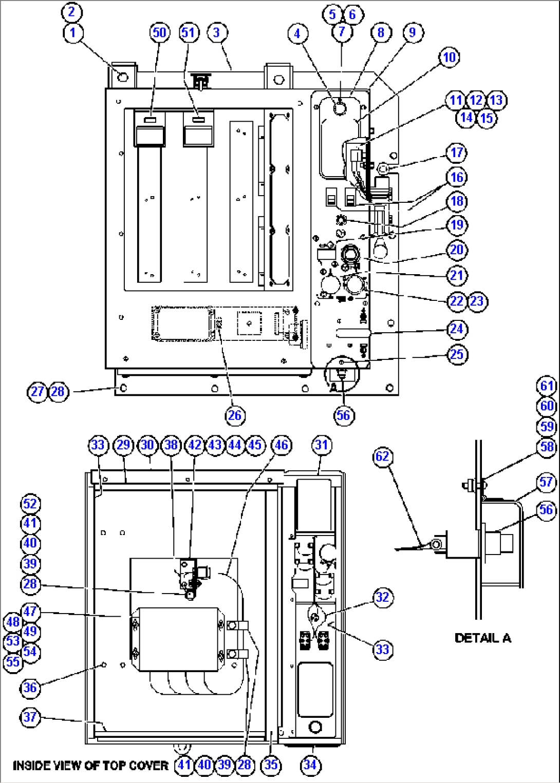 CAB INTERFACE COMPARTMENT