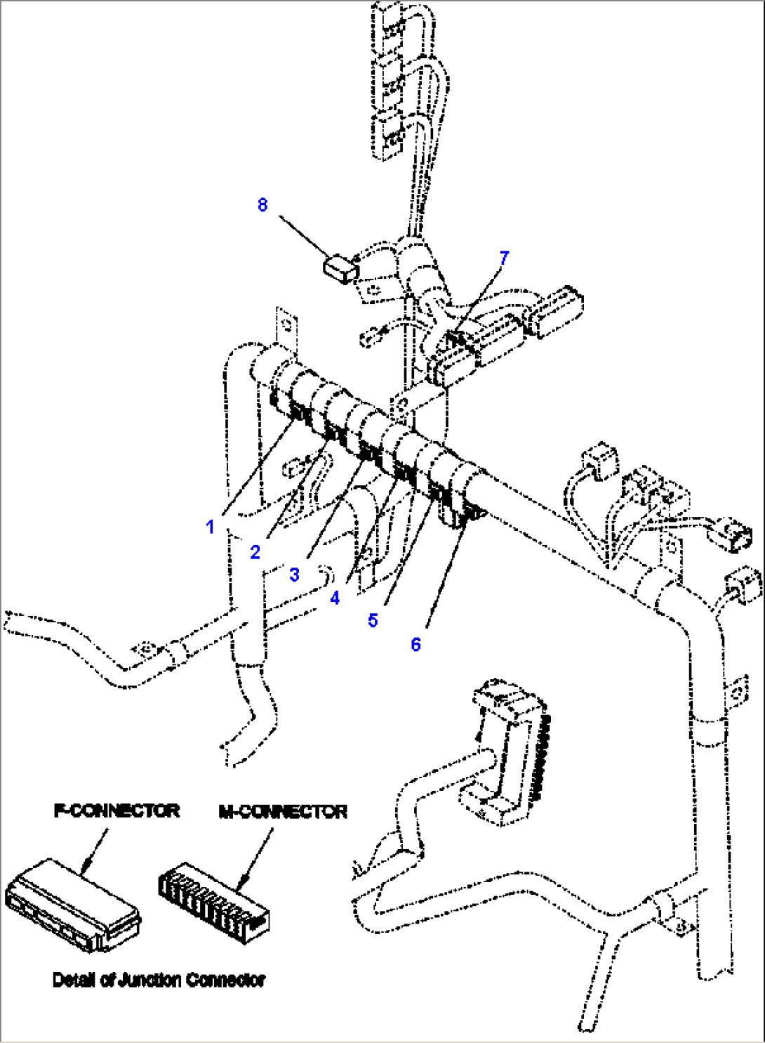 E0200-07A0 WIRING HARNESS JUNCTION CONNECTOR